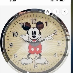 Disney Mickey Mouse Edition Wall Clock